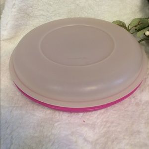 Tupperware vintage purple chip and dip server